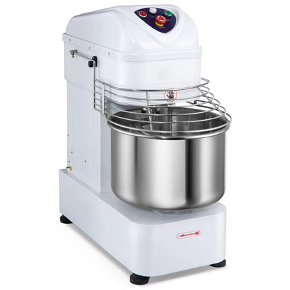 Commercial Spiral Dough Mixer Stainless Steel 50kg 15kg Capacity High-Efficiency Flour Bread Cake Kneader for Industrial Bakery