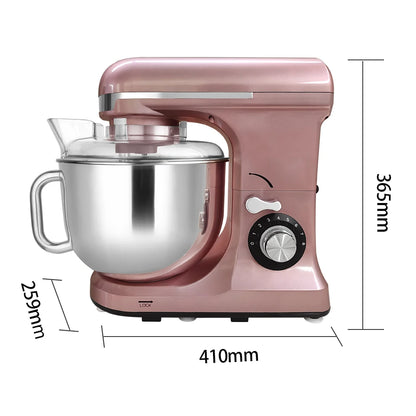 Ready Stock 7L Tilt-Head Stand Mixer Commercial Manufacture Bakery Bread Dough Mixer Used for Bread