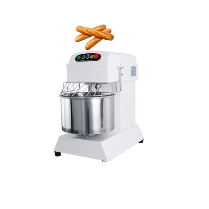 Commercial Dual Spiral Dough Mixer 20L/50L Full Automatic Kneading Machine for Bakery