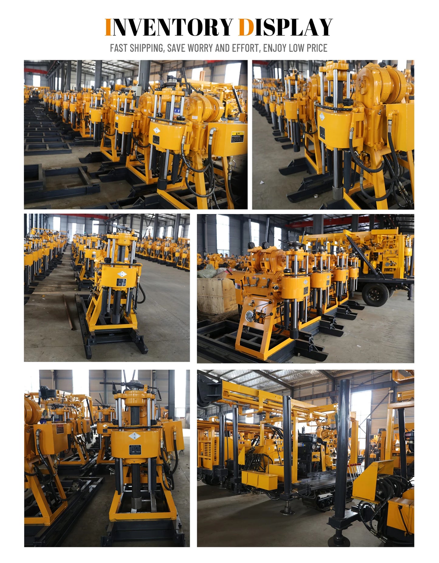 High Efficiency and Low Price XY-200 200m Water Well Drill Rig