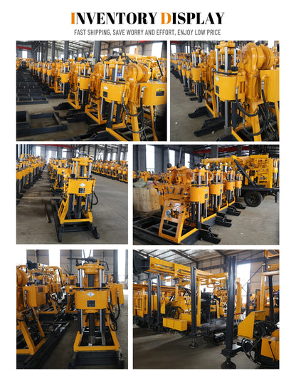 High Efficiency and Low Price XY-200 200m Water Well Drill Rig