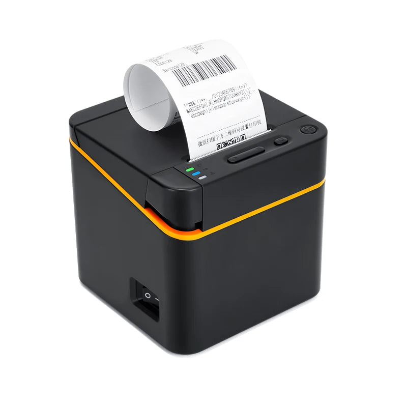 Thermal Receipt Printer, 58mm Max-Width POS Printer with High-Speed Printing Small POS Bill Printer for Restaurant Sales Retail