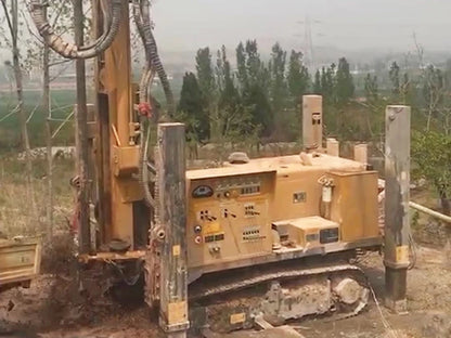 Efficient and Reliable FYX200 Crawler Water Well Drilling Rig with Worldwide Parts Availability