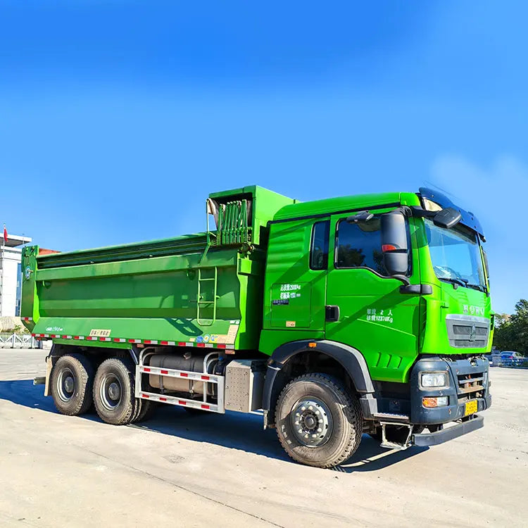 New 6x4 HOWO TX T5G 10-Wheel Heavy Dump Truck 30T Capacity 380HP 400HP 460HP Euro 2 Emission Diesel Fuel Weichai Engine Left