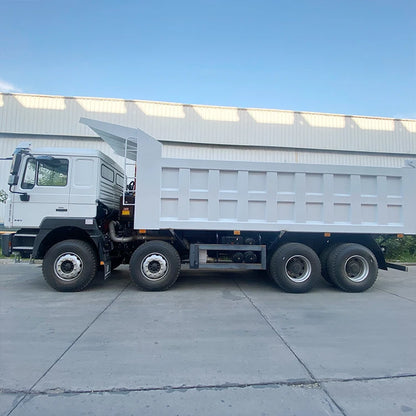 New Shacman F3000 60ton Dump Truck Heavy Duty Diesel Tipper 8x4 Drive Wheel Euro 2 Emission Weichai Engine Fast Gear Box Left