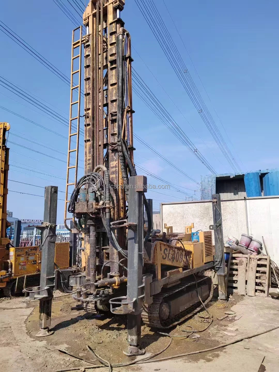 Used Zhengyuan SL400S 400M Deep Yuchai Engine Water Well Drilling Rig for Sale