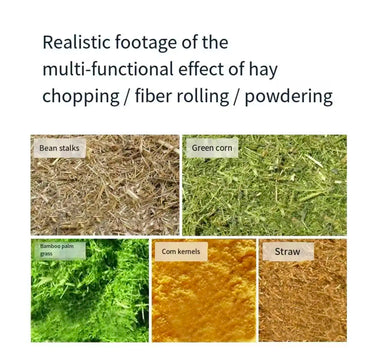 3 in 1  2025 New Grain Corn Grinder  Multifunctional Silage Grass Crop Cutter Agricultural Machine