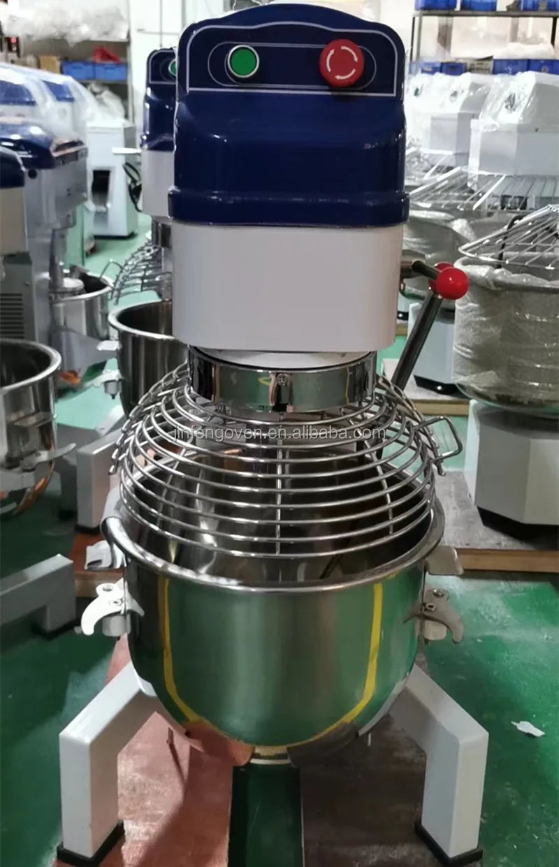 Baking Equipment Bakery 30l Food Dough Mixer Industrial Planetary Mixer with Belt