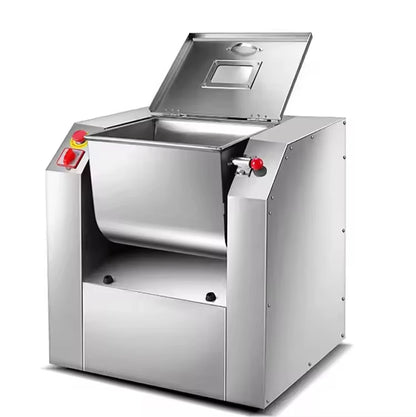 Automatic 15kg-50kg Stainless Steel Horizontal Spiral Bread Dough Mixer Machine Flour & Biscuit Mixer for Bakeries for Wheat