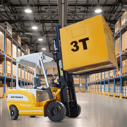 New Energy Agriculture Industry Multi-terrain Electric Forklift 1 Ton- 5 Ton CE Forklift for Sale with Free Shipping