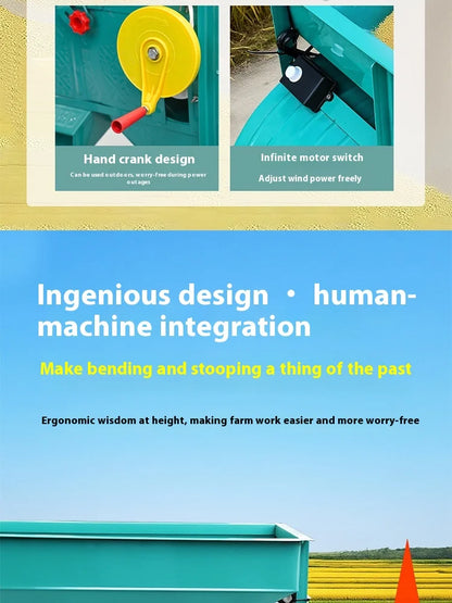 High Efficiency Grain Sorting and Seed Cleaning Machine Agriculture Winnower and Vibration Screening Machine