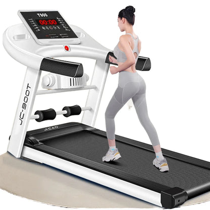 Ultra Smart Foldable Electric Walking Treadmill Portable Home Fitness Exercise Durable Running Machine Steel Eco-Friendly LED