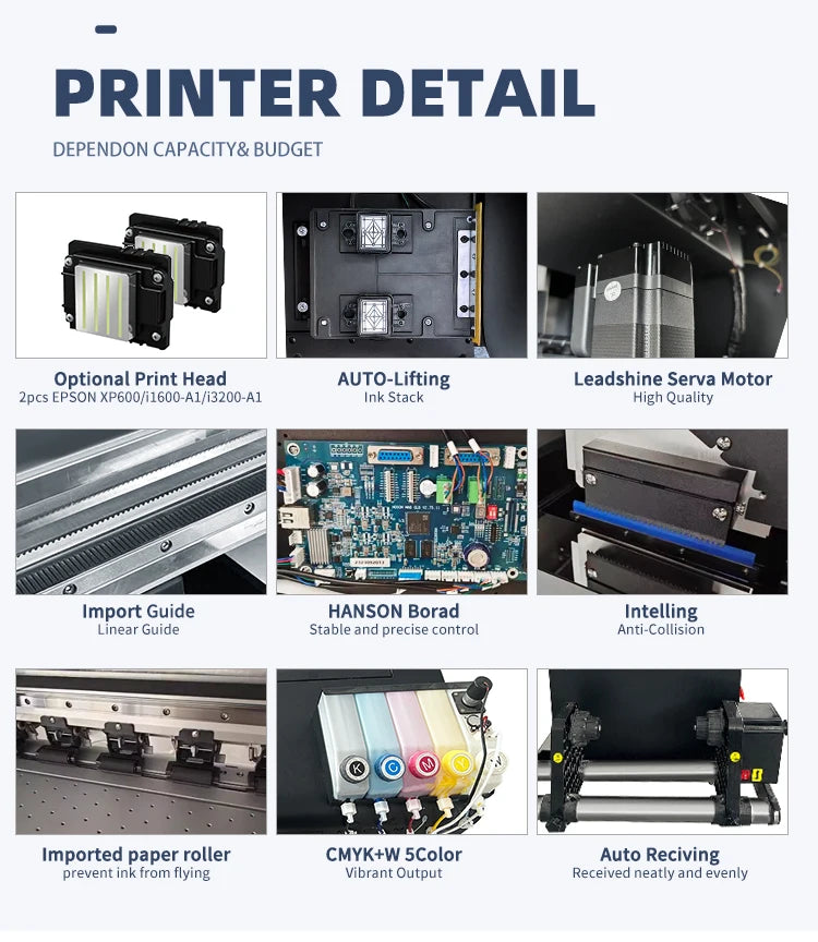 Best Selling A3 DTF Printer Machine XP600 DTF with High Quality Cheap Price Dtf Printer 30cm