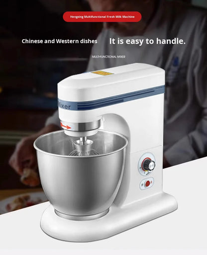 Factory Direct Commercial Fully Automatic Milk Cream Egg Mixer 5-Bowl 304 Stainless Steel High Productivity Bakery