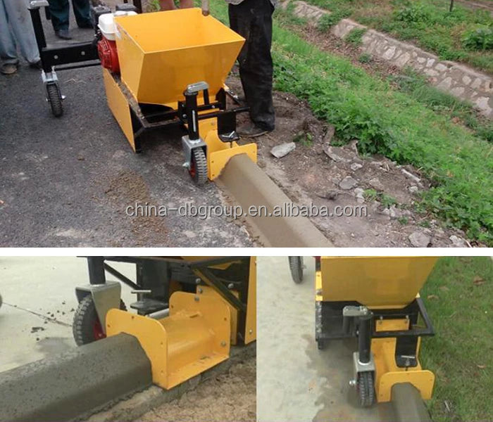 Automatic Asphalt Road Concrete Curb Kerb Making Machine for Building Industrial Use Famous Gearbox Bearing Used for Sale