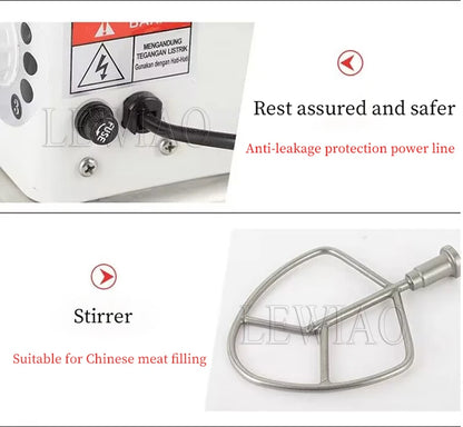 Electric Home Dough Mixer Cake Mixer for Bakery