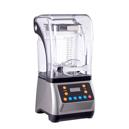 2025 New Product with Cover Mute Multi-functional Ice Machine Juicer Merchant Dual-purpose High-power Ice Crusher Milk Tea Shop