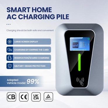IP55 7Kw 11Kw 22Kw Gbt AC EV Wall-mounted Charging Station Electric Vehicle Fast Charger 32A Rated Current CCS Interface