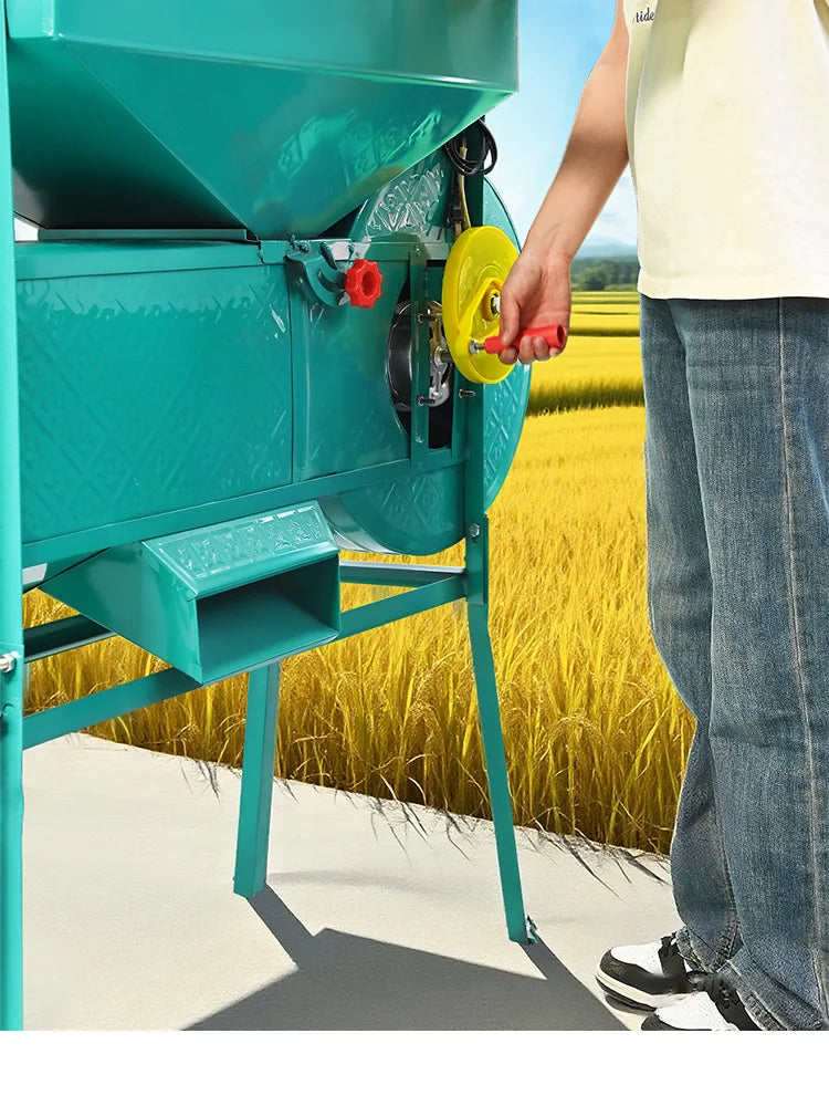 High Efficiency Grain Sorting and Seed Cleaning Machine Agriculture Winnower and Vibration Screening Machine
