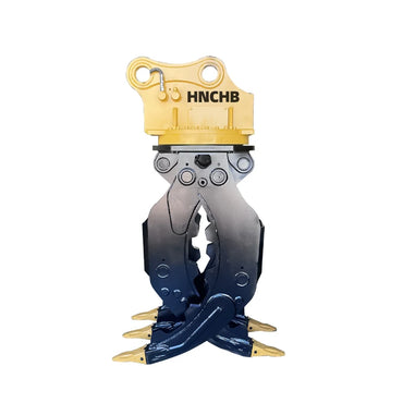 360 Degree Rotating Excavator Construction Machinery Attachments Hydraulic Log Grapple Stone Grab