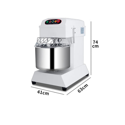 Commercial Dual Spiral Dough Mixer 20L/50L Full Automatic Kneading Machine for Bakery