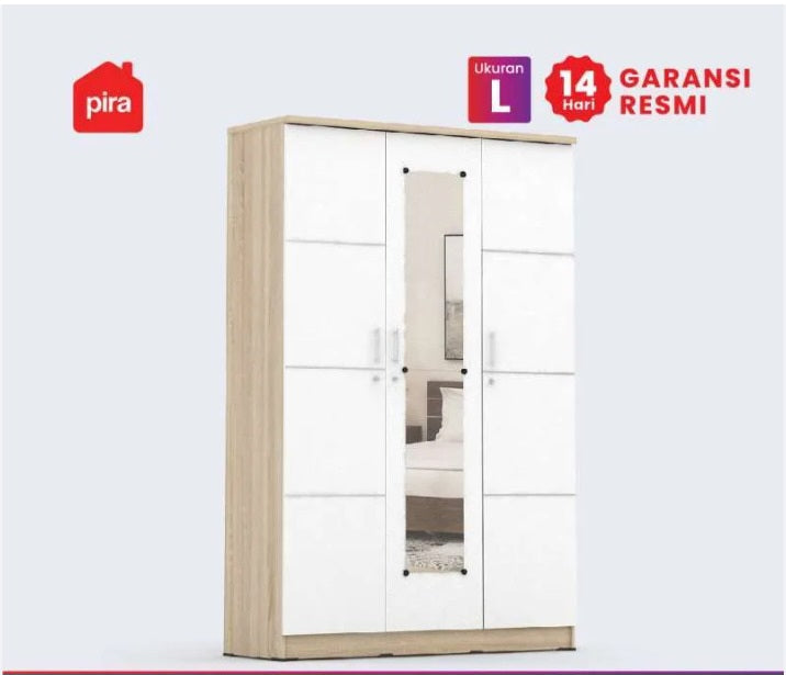 Lemari Baju 3 Pintu