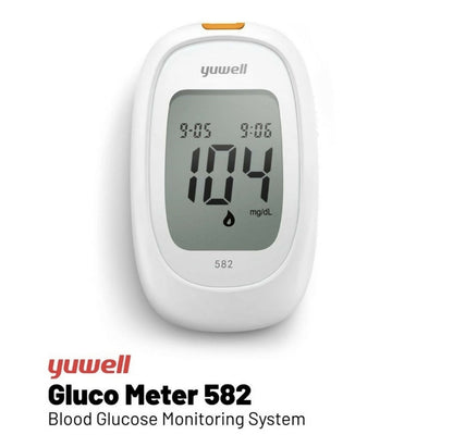 ￼YUWELL Blood Glucose Meter 582 SET - Alat Cek Gula Darah