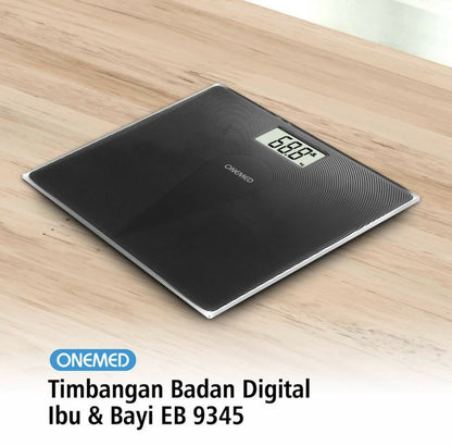 ￼Timbangan Badan Digital Ibu & Bayi EB 9345 Onemed