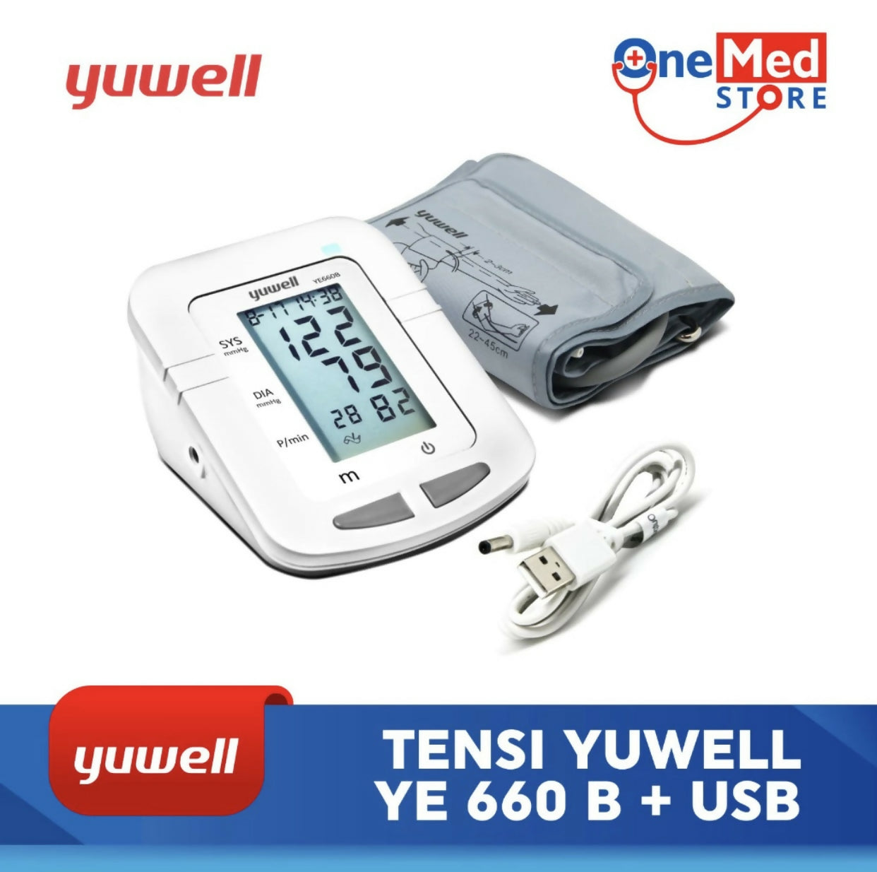 ￼Tensimeter Digital Yuwell 660 B With USB