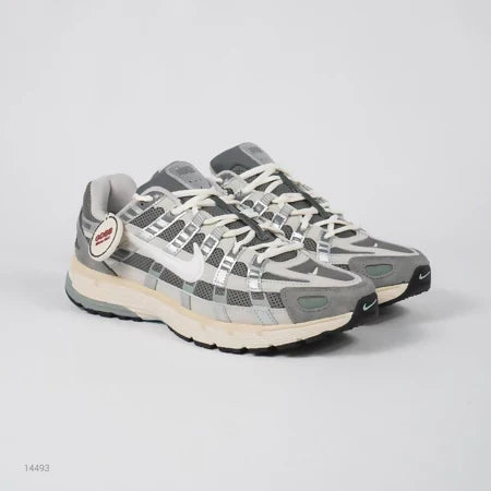 nike p6000 flat pewter light iron ore authentic sneakers sepatu nike original