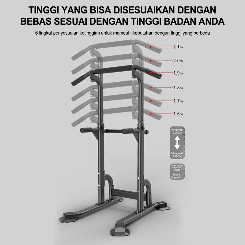 Alat Fitness Pull-Up Multifungsi