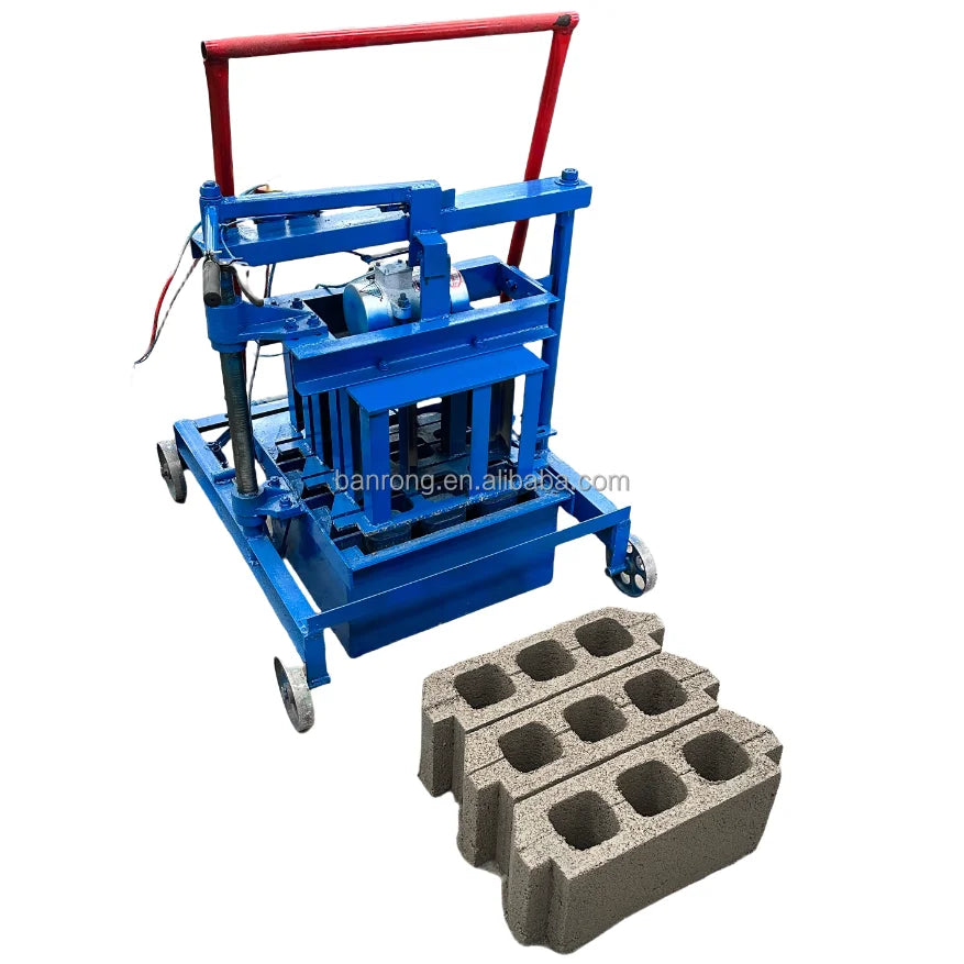 BR2-45 Egg Laying Small Concrete Roofing Hollow Block Making Machine for Sale