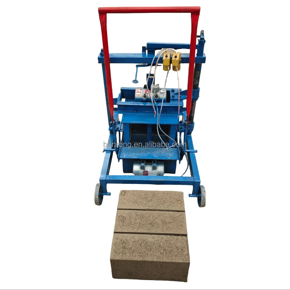 BR2-45 Egg Laying Small Concrete Roofing Hollow Block Making Machine for Sale