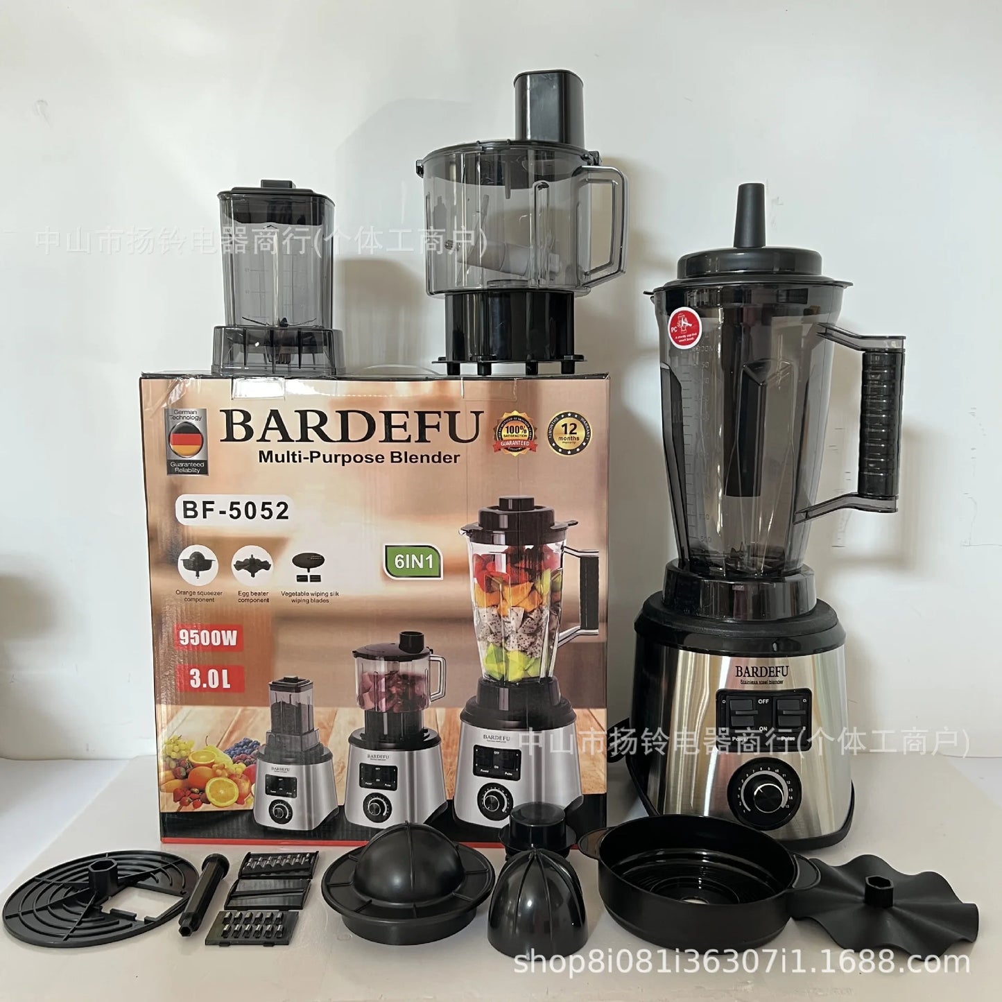 Ice Shaver Crusher Stainless Steel Large Capacity Minced Meat Licuadora Ninja Juicer