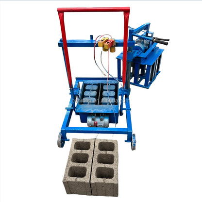 BR2-45 Egg Laying Small Concrete Roofing Hollow Block Making Machine for Sale