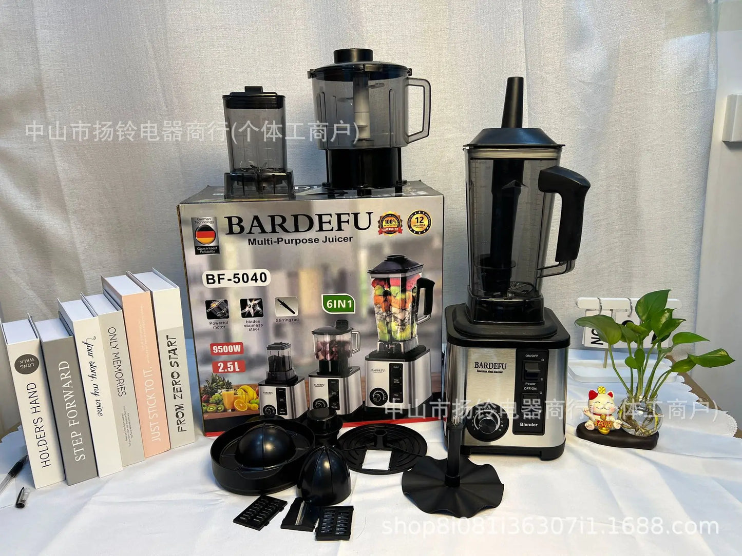 Ice Shaver Crusher Stainless Steel Large Capacity Minced Meat Licuadora Ninja Juicer