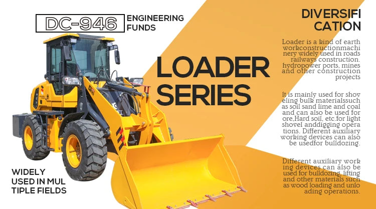 Multi-function design of miniature skid steer loader for reliable operation and efficient excavation of heavy construction