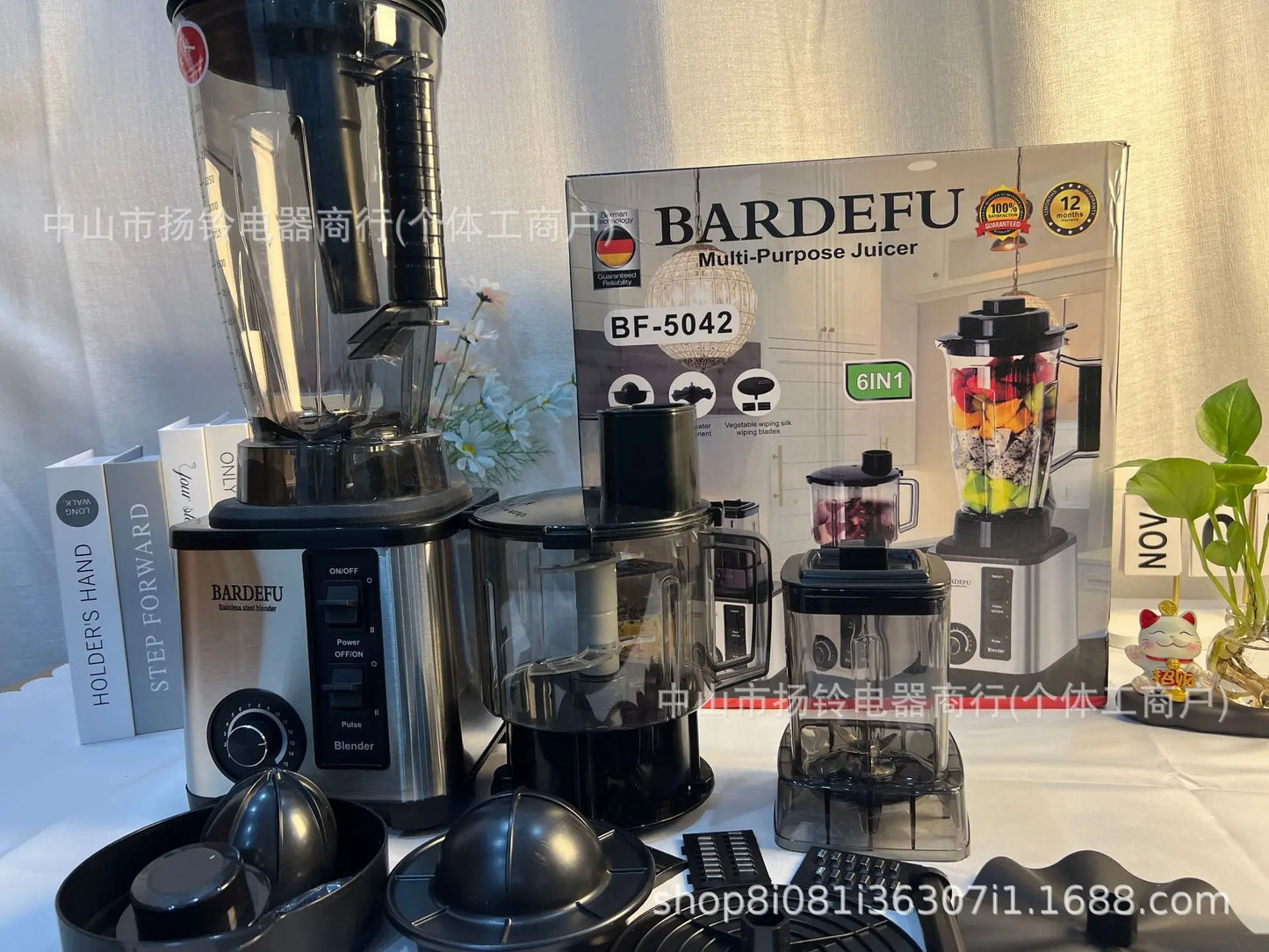 Ice Shaver Crusher Stainless Steel Large Capacity Minced Meat Licuadora Ninja Juicer