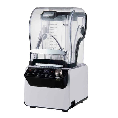 HXL Smoothie Machine for Milk Tea Shops with Cover, Silent Juicer, Blender, Ice Crusher
