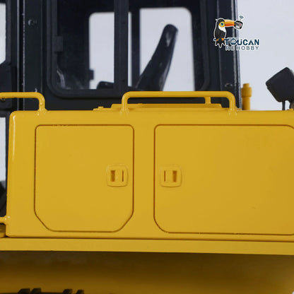 1/12 D65EX RC Metal Hydraulic Bulldozer Radio Controlled Heavy Machine Model Construction Car I6S Light Sound Finished Vehicle