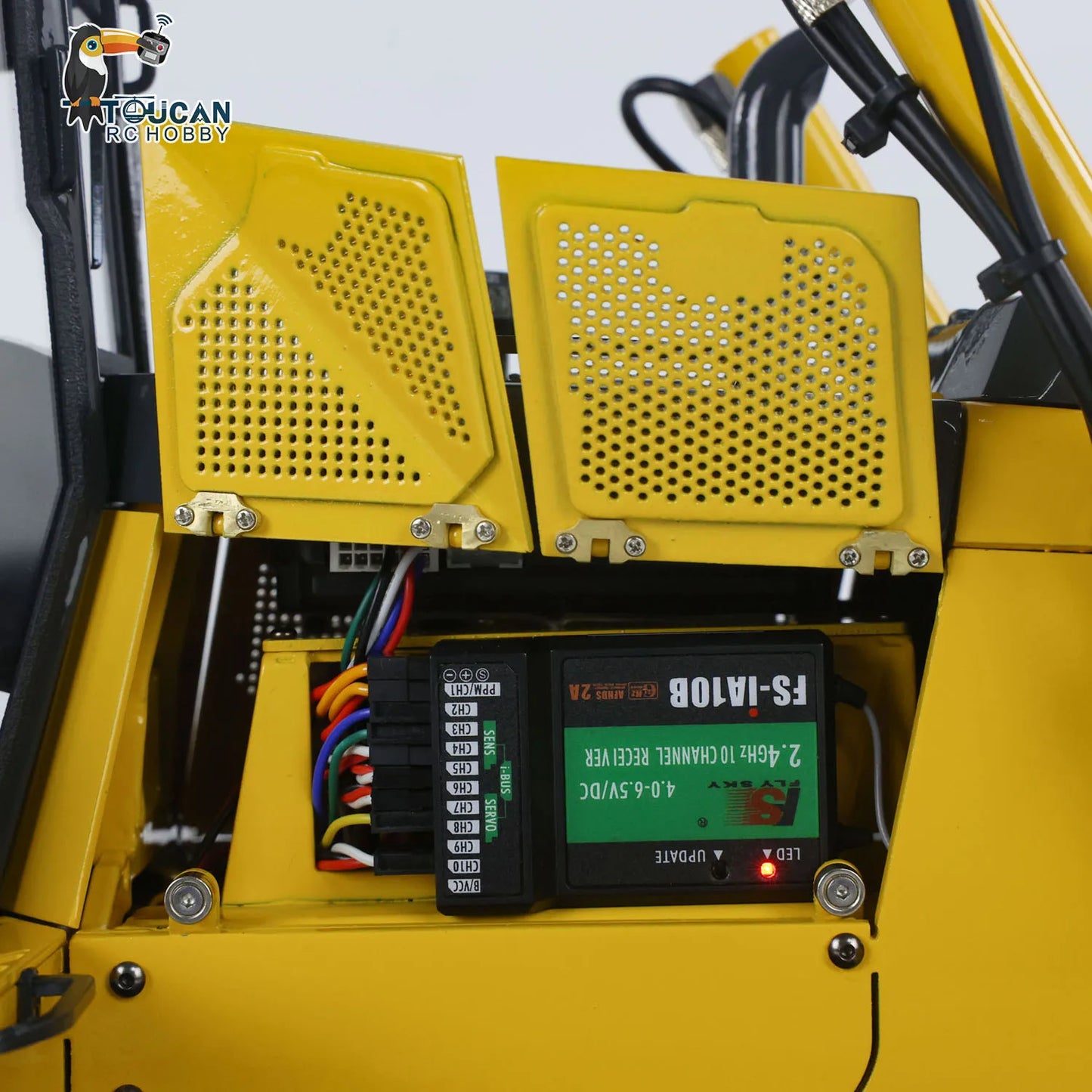 1/12 D65EX RC Metal Hydraulic Bulldozer Radio Controlled Heavy Machine Model Construction Car I6S Light Sound Finished Vehicle