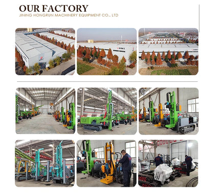 Heavy Borehole Equipment Portable Drilling Rig Di esel Engine Used Borehole Water Drilling Machine