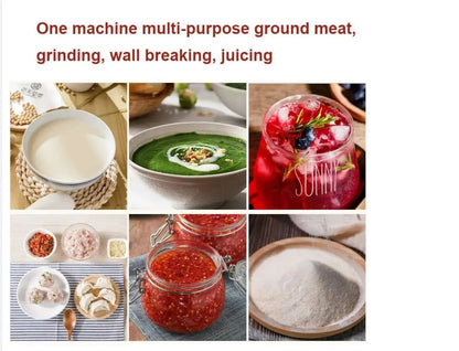 HXL Smoothie Machine for Milk Tea Shops with Cover, Silent Juicer, Blender, Ice Crusher