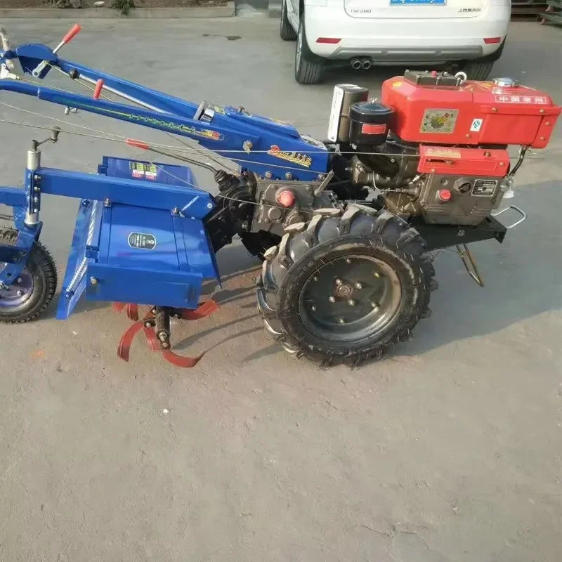 8hp12hp 15hp 18hp 20hp 22hp Farm mini diesel motocultor Power Tiller Two Wheel Mini Walking hand tractor prices for sale product