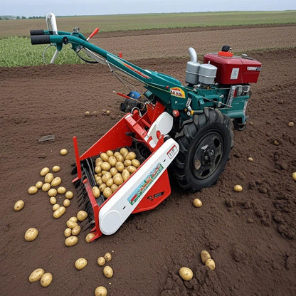 For 8HP 15HP 22HP Mini diesel Walking Hand Tractor Tiller Agricultural Walking Tractor Tiller Cultivator