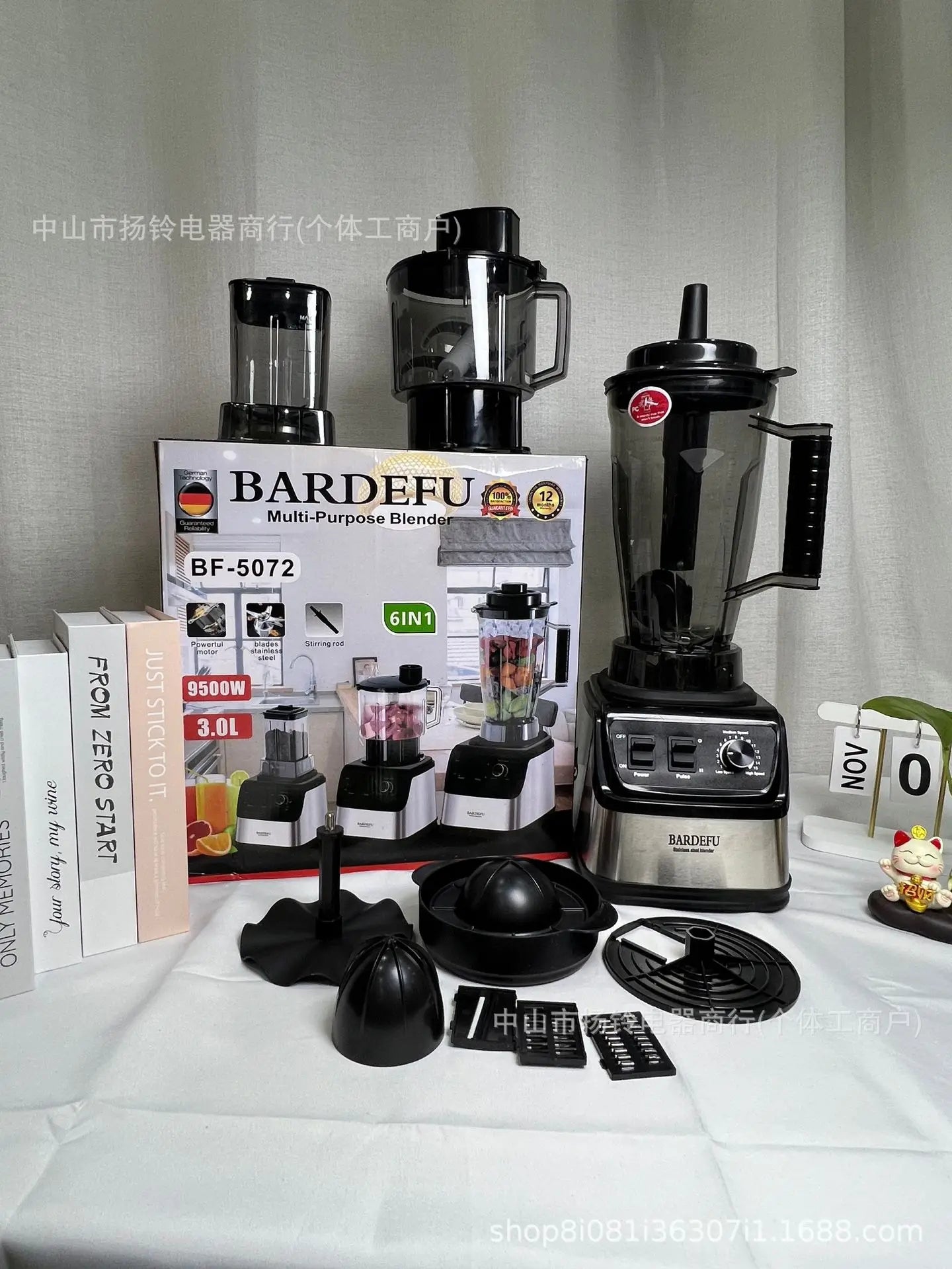 Ice Shaver Crusher Stainless Steel Large Capacity Minced Meat Licuadora Ninja Juicer