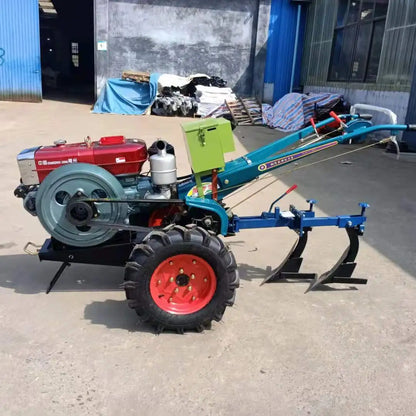 8hp12hp 15hp 18hp 20hp 22hp Farm mini diesel motocultor Power Tiller Two Wheel Mini Walking hand tractor prices for sale product