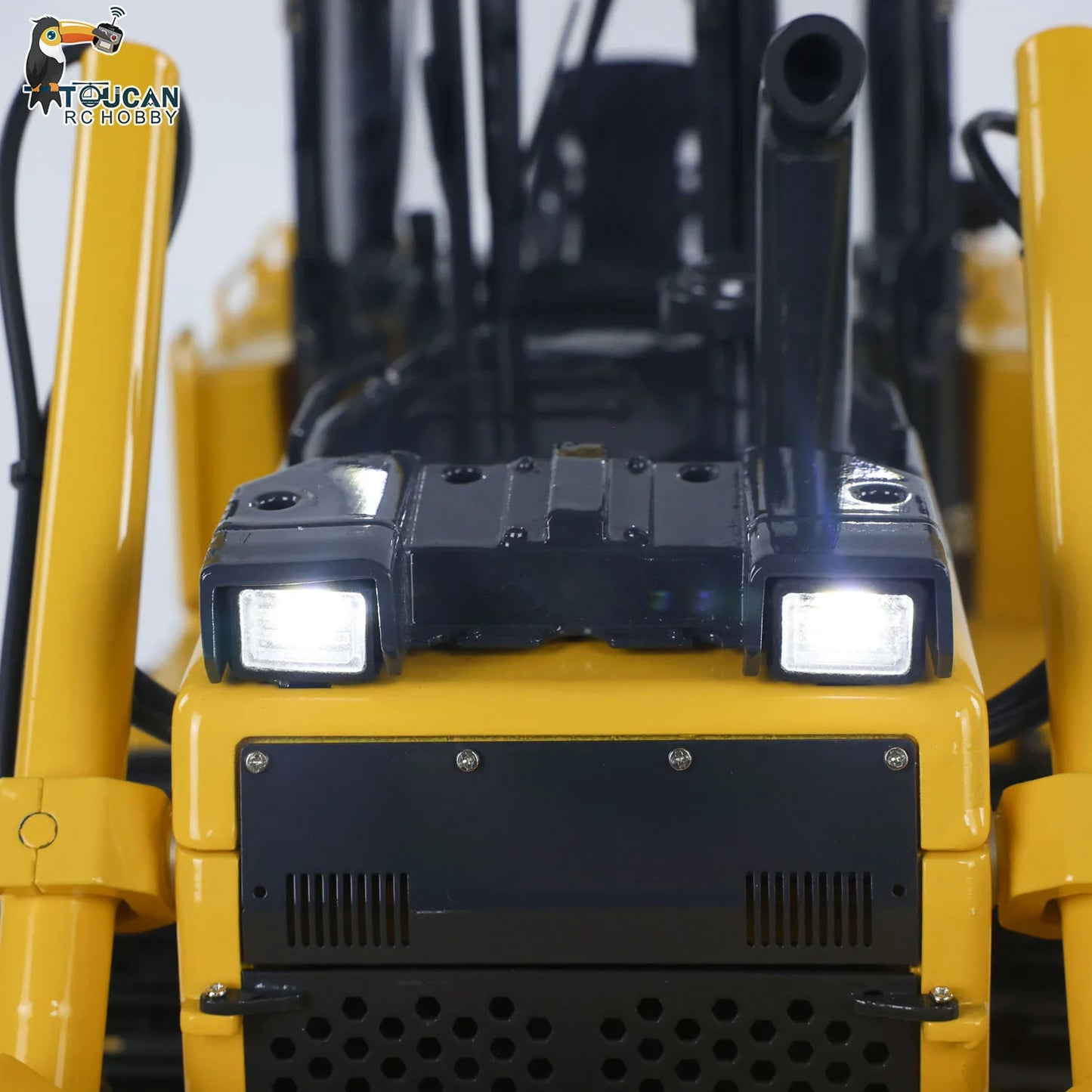 1/12 D65EX RC Metal Hydraulic Bulldozer Radio Controlled Heavy Machine Model Construction Car I6S Light Sound Finished Vehicle