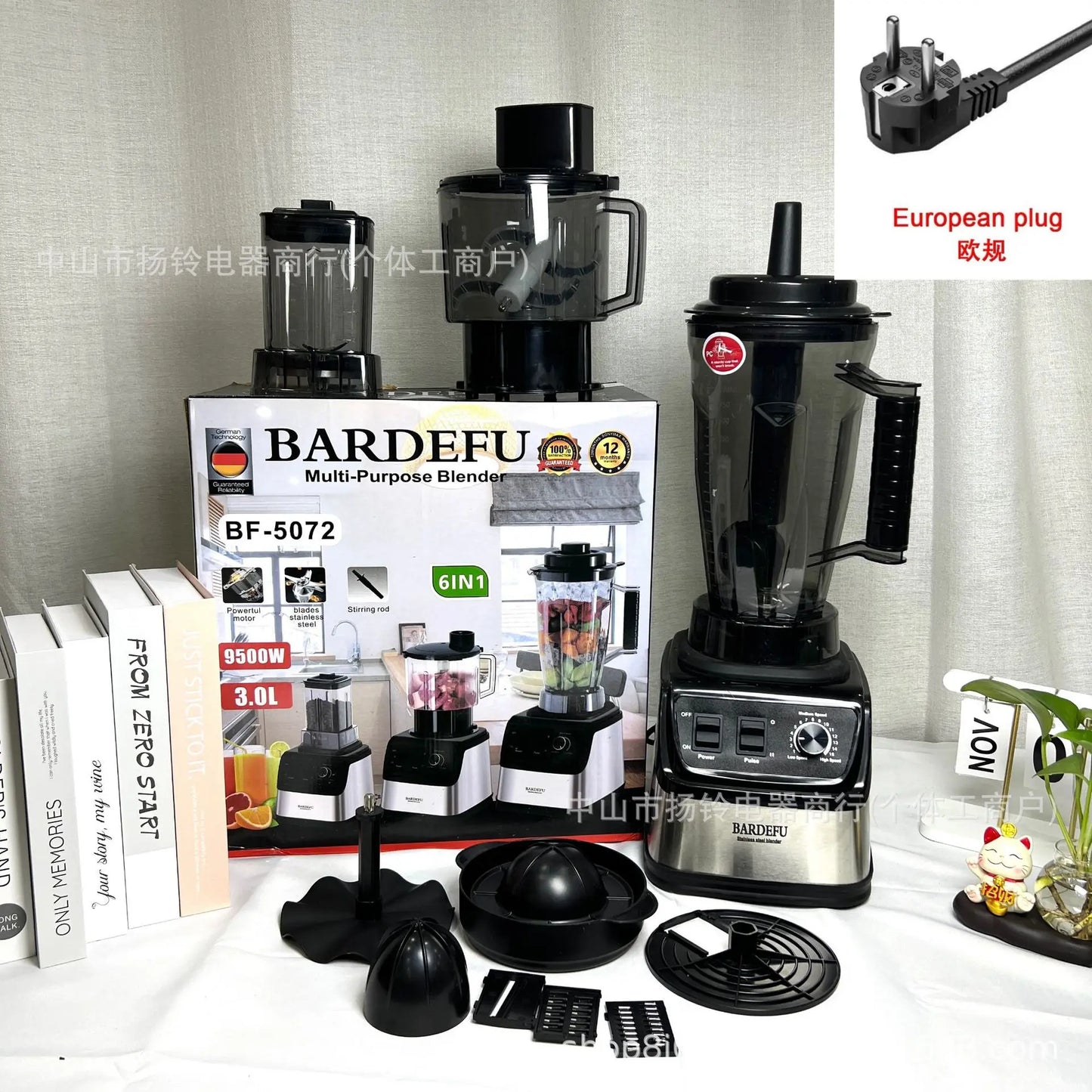 Ice Shaver Crusher Stainless Steel Large Capacity Minced Meat Licuadora Ninja Juicer