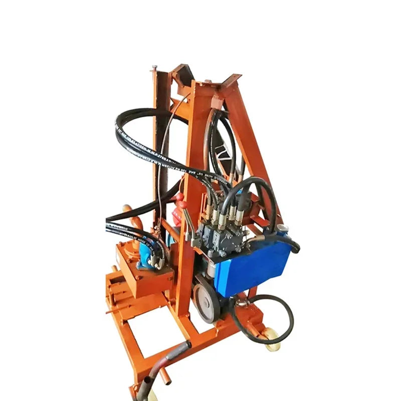 150 Meters Depth Diesel Engine Portable Dth Water Well Drilling Rig Small Bore 200M Cheap Small Water Well Drilling Rig Machine